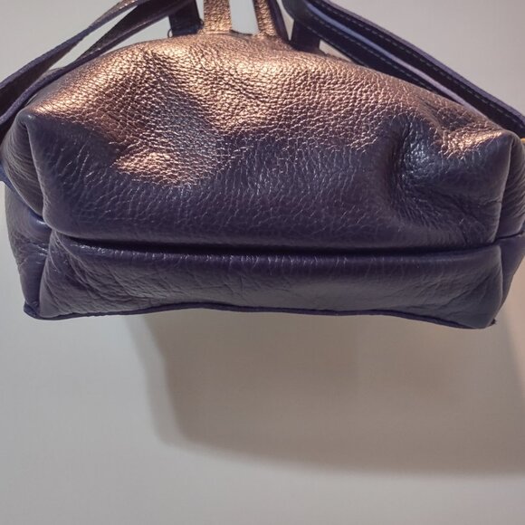 Portland Leather Small Tote Backpack, Cobalt blue, NWT - Picture 5 of 11